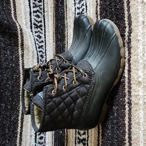 Sperry Top Sider quilted short black 7